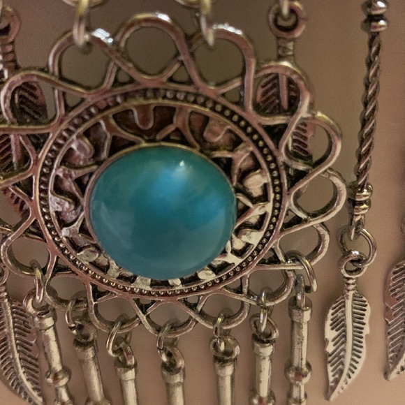 Dream catcher feather choker necklace - Picture 3 of 12